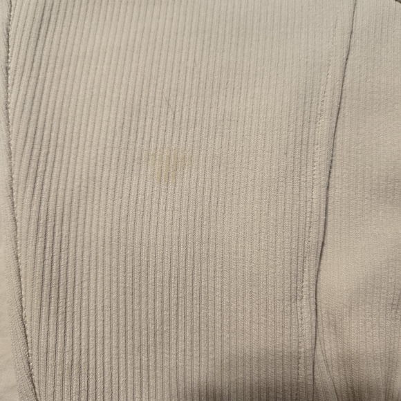 NWT Lululemon Brushed Softstreme Ribbed HR Jogger White Opal Size 14 - Picture 7 of 8